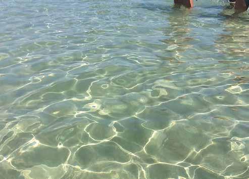 Il mare lungo la costa di Avola, fotografato nel bilancio di mandato