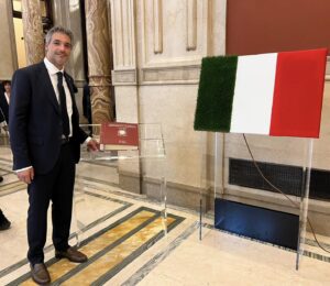 Alla Camera con il Presidente della Repubblica Mattarella per la cerimonia del 75esimo anniversario della Costituzione