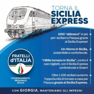 TORNA IL SICILIA EXPRESS!